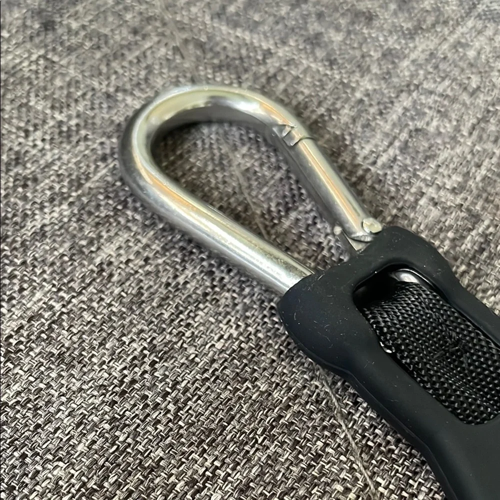 BGL Black Keychain with Silver Clip
